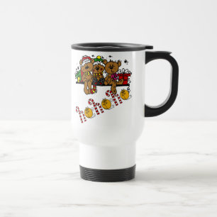 Taza De Viaje Ho Ho Ho Ho Teddy Bears
