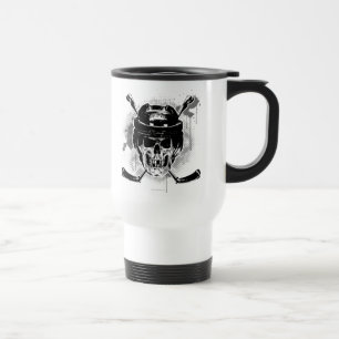 Taza De Viaje Hockey Skull