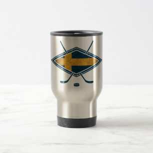 Taza De Viaje Hockey sobre hielo de Sverige del sueco