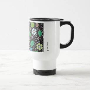 Taza De Viaje hojas del verde