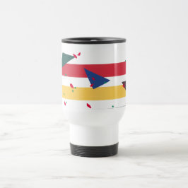 Taza De Viaje "Hojas festivas"
