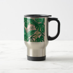 Taza De Viaje Hojas tropicales