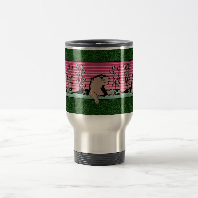 Taza De Viaje Hola, Groundhog's Shadow - (Centro)