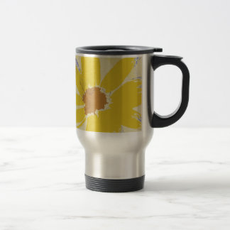 Taza De Viaje Hola, hermosa flor amarilla