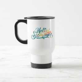 Taza De Viaje Hola Verano