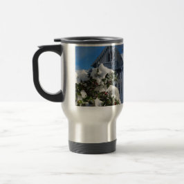 Taza De Viaje Holly Berries en la nieve - Viñedo de Martha