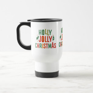 Taza De Viaje Holly Jolly Navidades Travel Mug - 15 oz