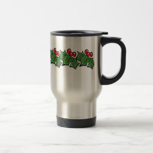 Taza De Viaje Holly Sprigs
