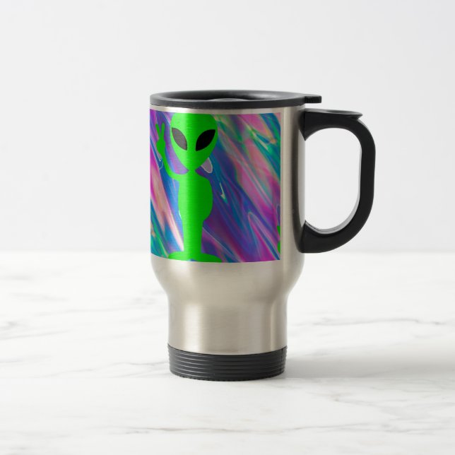 Taza De Viaje holograma alienígena (Derecha)