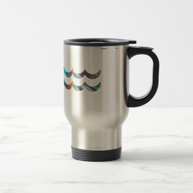 Taza De Viaje holograma Aquarius (Derecha)