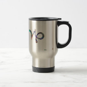 Taza De Viaje holograma Capricornio