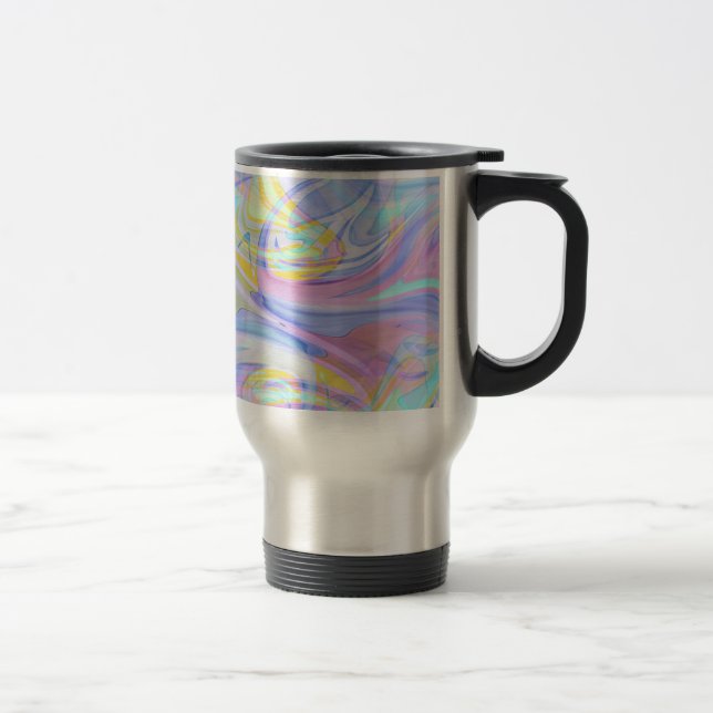 Taza De Viaje holograma pastel (Derecha)