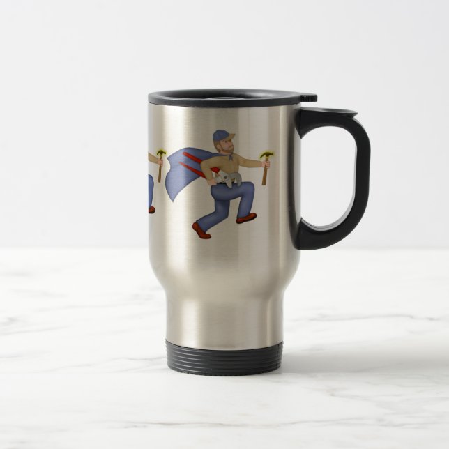 Taza De Viaje Hombre de mantenimiento (Derecha)