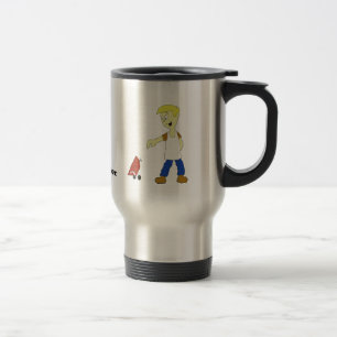 Taza De Viaje Hombre personalizado con parrilla barbacoa