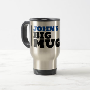 TAZA DE VIAJE HOMBRE RUGADO PERSONALIZADO BIG MUG COFFEE MUG