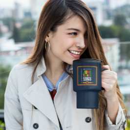 Taza De Viaje Honrando el 18 de junio de 1865 - Celebrando la li