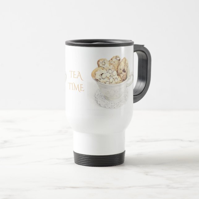 Taza de viaje "Hora del Té" BISCOTTI (Anverso derecho)