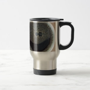 Taza De Viaje Hora para la cara del café