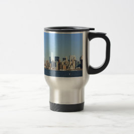Taza De Viaje Horizonte de Manhattan Ciudad de Nueva York