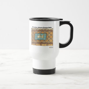 Taza De Viaje HotSprings, AR Quapaw Dome Tiles II Regalos Ropa