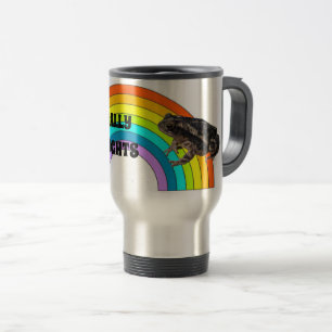 Taza De Viaje Hoy en día por los derechos de los gays