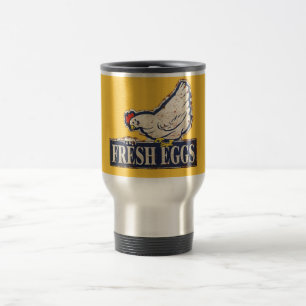 Taza De Viaje huevos frescos