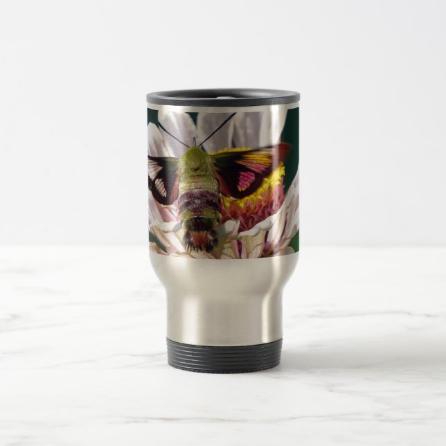 Taza De Viaje Hummingbird Moth (Centro)