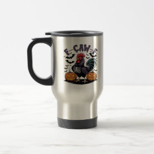 Taza De Viaje Humor Cuervo Divertido Gótico F-Caw-F