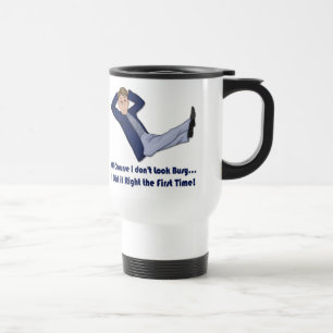 Taza De Viaje Humor de hombre ocupado