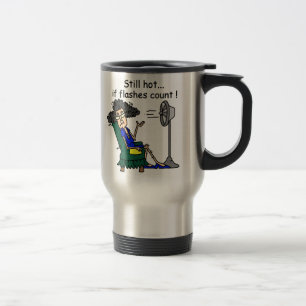 Taza De Viaje Humor del flash caliente