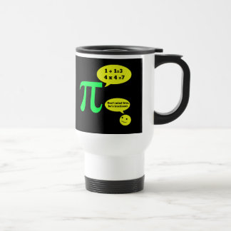 Taza De Viaje Humor irracional del pi