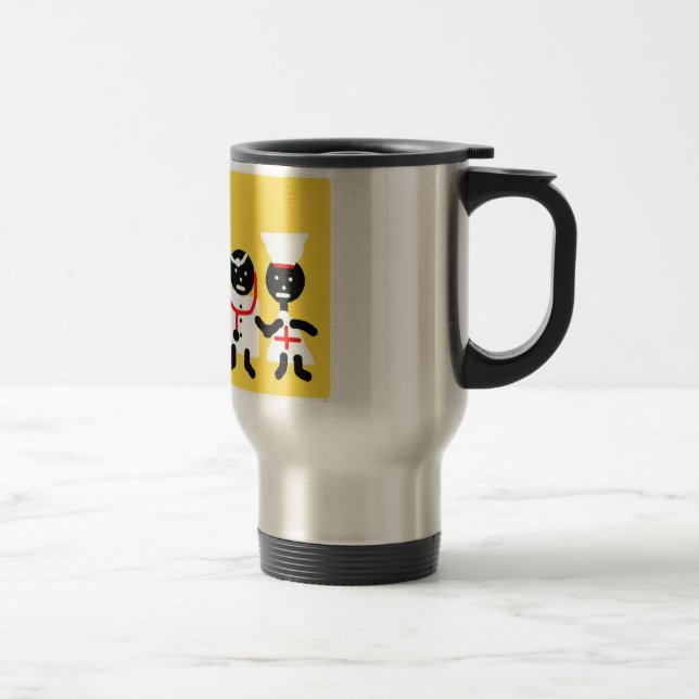 Taza De Viaje Humor médico (Derecha)