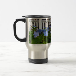 Taza De Viaje Hydrangea y Porch victorianos - Viñetería de Marth