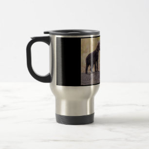 Taza De Viaje Hyena con una joven