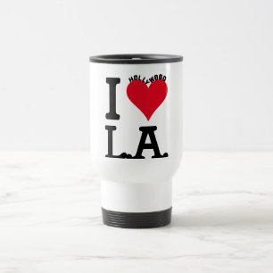 TAZA DE VIAJE I LOVE LOS ANGELES