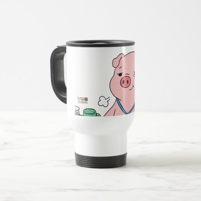 Taza De Viaje I Survived Another Meeting (Anverso izquierdo)