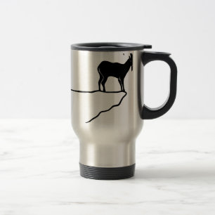 Taza De Viaje ibex capricorn mountain steinbock goat sheep climb