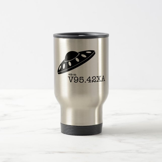 Taza De Viaje ICD-10: V9542XA - Desplome de la nave espacial (Centro)