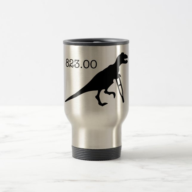 Taza De Viaje ICD-9 código 823,00 - dinosaurio herido (Centro)