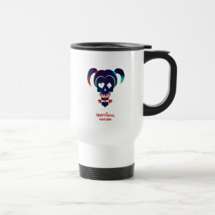 Taza De Viaje Icono principal del pelotón el   Harley Quinn del