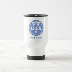Taza De Viaje Ideas del regalo del caduceo CRNA