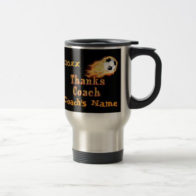 Taza De Viaje Ideas llameantes personalizadas del regalo del (Derecha)