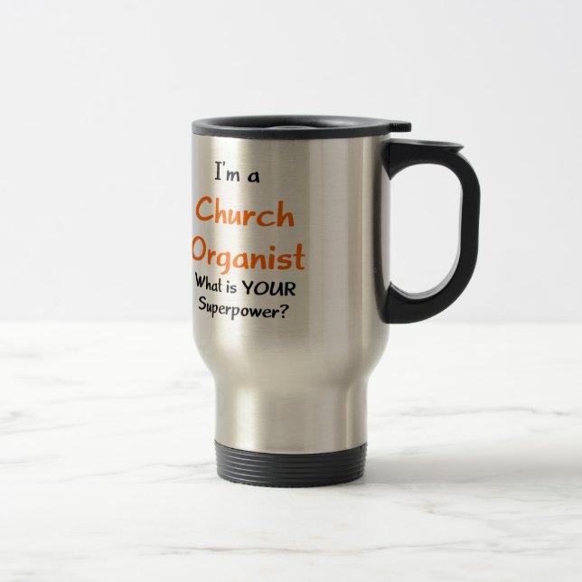 Taza De Viaje iglesia organista (Derecha)