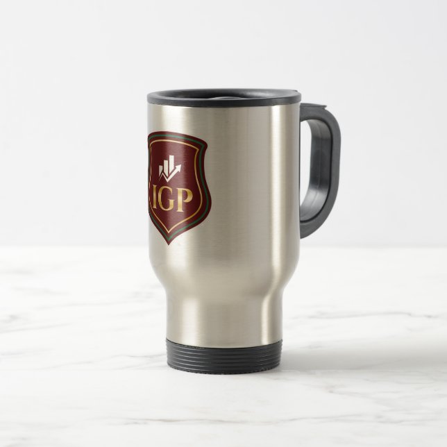 TAZA DE VIAJE IGP STEEL MUG (Anverso derecho)