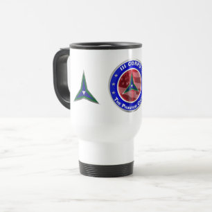 Taza De Viaje III Cuerpos de Fantasma