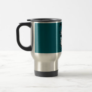 Taza De Viaje Ilustración de auriculares retro urbanos