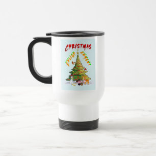 Taza De Viaje Ilustración de navidades
