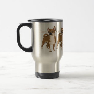 Taza De Viaje Ilustracion de personalizado chihuahua