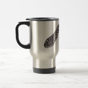 Taza De Viaje Ilustracion de personalizado de anguila moray loca