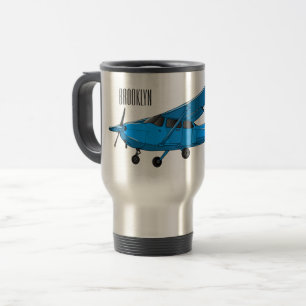 Taza De Viaje Ilustracion de personalizado de aviones